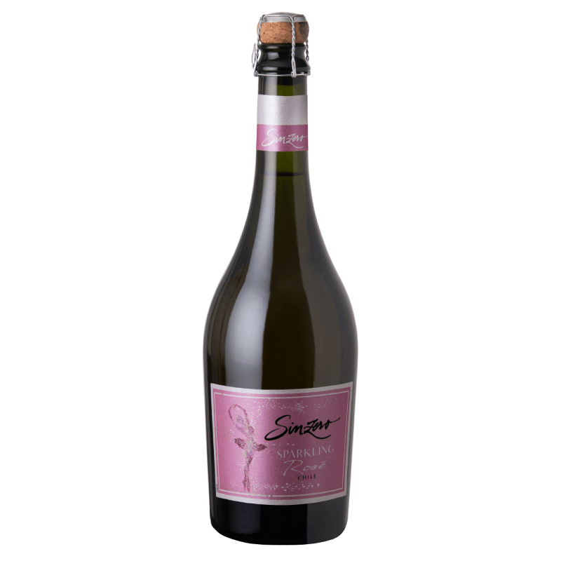 SinZero Rosé Sparkling 2022 Alkoholfri 75 cl