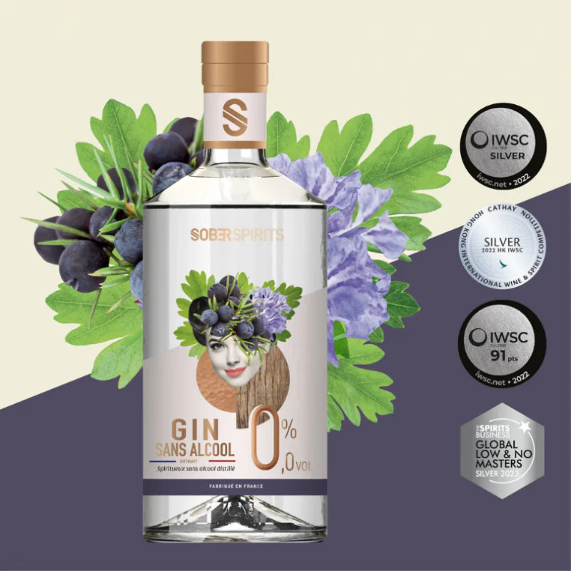 Sober Spirits Alkoholfri Gin & Lemon Drinkskasse