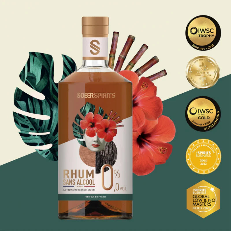 Sober Spirits Alkoholfri Rom & Lemon Drinkskasse