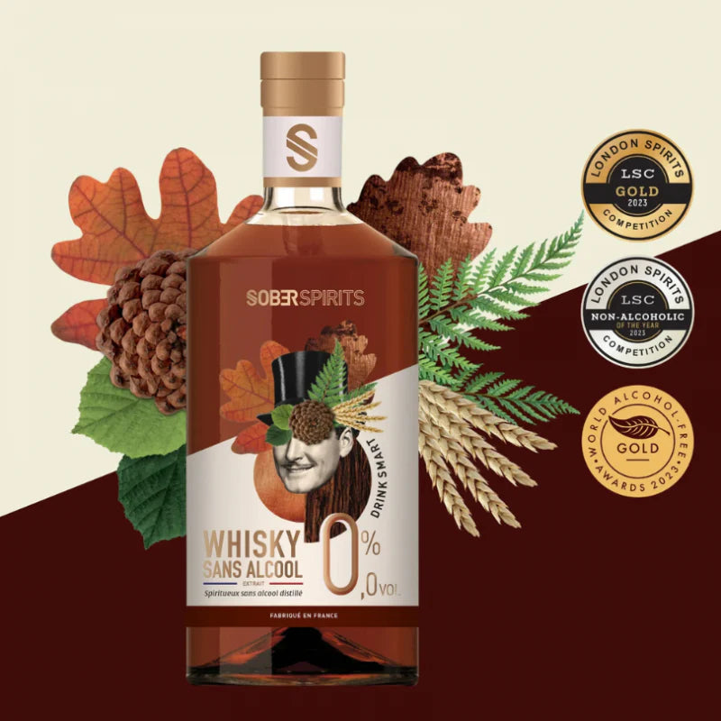Sober Spirits Alkoholfri Whisky & Lemon Drinkskasse